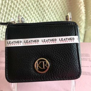 Kim Rogers  NWT black bi-fold wallet